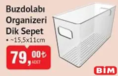 BUZDOLABI ORGANİZERİ DİK SEPET